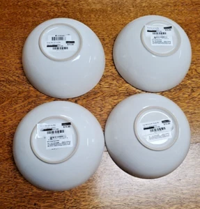 ❤️Le Creuset Stoneware Set of 4 Soup or Cereal Bowls 22 Ounce, White - NEW - Picture 1 of 7