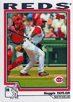 2004 Topps #142 Reggie Taylor REDS - Image 1 of 2