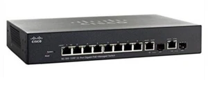 Cisco SG300-10PP-K9 V03 10-Port Gigabit PoE+ Managed Ethernet Switch SG300-10PP - Picture 1 of 2