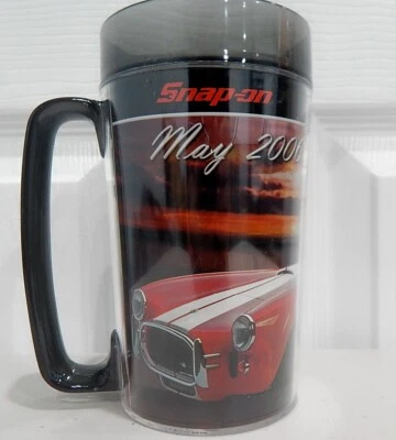 NEW Snap On Shelby AC Cobra Thermal Beer Mug Muscle Car Man Cave - Image 1 of 4