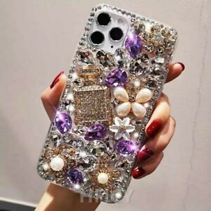 For Samsung /T Mobile/Moto Cases Women Bling Sparkly Diamonds Soft Phone Covers