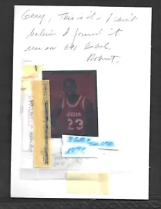 Michael Jordan Original Ohio Art Photo Negative for Countdown Basketball Game - Picture 1 of 7