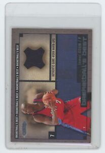2002-03 Fleer Basketball's Best Jersey Patch Lamar Odom Basketball Card #7