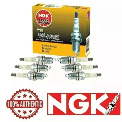 Bujías NGK G-POWER "PLATINUM" (juego de 6) 2009-2012 para Infiniti FX35 3,5 L Foto 1 de 2