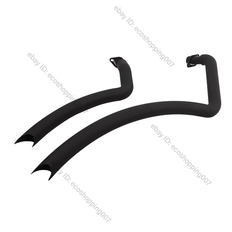 For Honda Shadow Aero 750 VT750 2004-2024 Exhaust System Slip On Black Muffler - Image 1 of 4