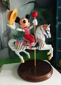 Statua Grande 34cm Disneyland Park TOPOLINO "JINGLES" - Alex Maher - Foto 1 di 4