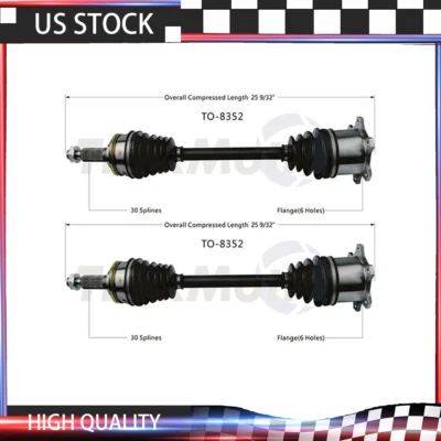 Eje trasero izquierdo trasero derecho para Toyota Supra TrakMotive CV 1987-1993 2x _tt Foto 1 de 4