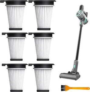 6PCS Filter for Wyze Handheld Cordless Portable Vacuum Cleaner, 1 Cleaning Brush - Picture 1 of 7