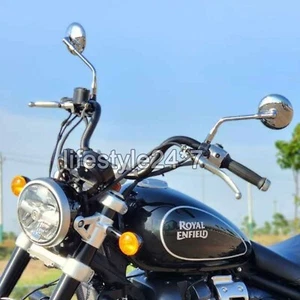 MINI APE HANDLEBAR, BLACK Fit For Royal Enfield Super Meteor 650 - Picture 1 of 4