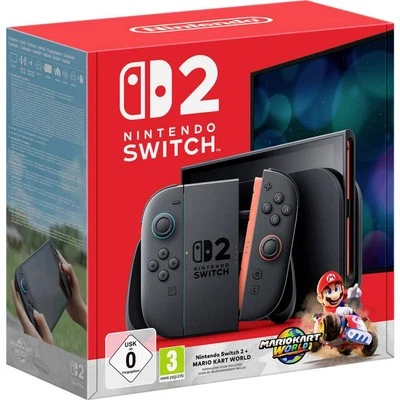 Nintendo Switch 2 256 GB Schwarz inkl. Mario Kart World