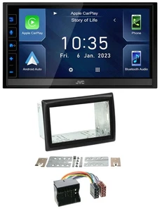 JVC DAB Bluetooth MP3 USB 2DIN Autoradio für Renault Megane 2009-2010 - Bild 1 von 9