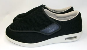 Youyun Black Orthopedic Comfort Walking Shoes Mens 10.5 Womens 11.5 Unisex - Picture 1 of 6