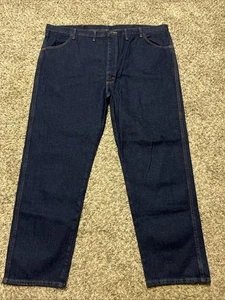 Wrangler Rustler Herren Straight Leg Denim Jeans Regular Fit Größe 48x30 Neu mit Etikett - Bild 1 von 11