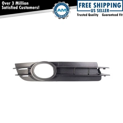 Bisel antiniebla delantero derecho negro para Audi A6 2006-2008 S6 Foto 1 de 3