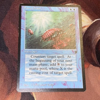 Mana Drain X1 Mtg English Legends Lp - Image 1 of 2