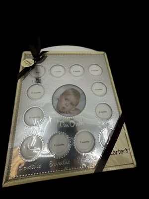 Carter’s My First Year Baby Photo Frame – 13 Photo Collage – New in Box - Image 1 of 4