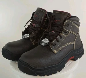 BOTA SKECHERS WORK PUNTERA DE ACERO PARA HOMBRE 8,5 ASTM-PINCHAZOS-DESLIZANTE SN77143 MARRÓN - Imagen 1 de 23