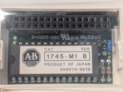 AB EEPROM Memory Module #1743-M1 Series B & Expansion Cable 1745-C2 Series A - Image 1 of 4