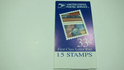 U.S. 1999 20th Century Trains Stamp Booklet. Scott# BK278 (15 of Scott# 3333-37) - Image 1 of 2