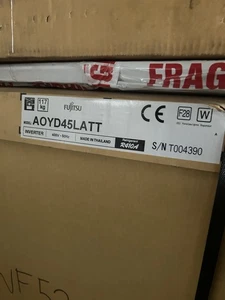 Fujitsu General Air Conditioning AOYD45LATT Outdoor Only  R410a Condenser NEW - Picture 1 of 2