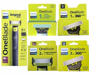 PHILIPS ONEBLADE 1xAnti-Friction, 1x360, 2 Klingen + 1 Body Kit, 3x360 Klingen - Auswahl - Bild 1 von 6
