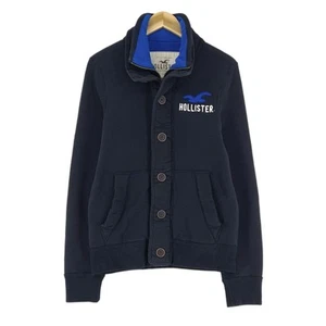 Suéter De Hombre Hollister Cardigan Negro Ok1 Talla S - Imagen 1 de 10