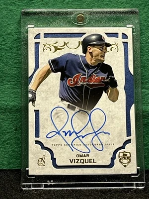 Omar Vizquel 2015 Topps Supreme - Autógrafos #SA-OV (AU) Foto 1 de 4