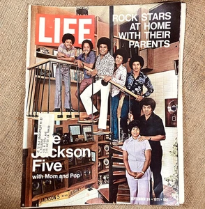 Vintage, Life Magazine, The Jackson Five / Michael Jackson, September 24 1971 - Imagen 1 de 9