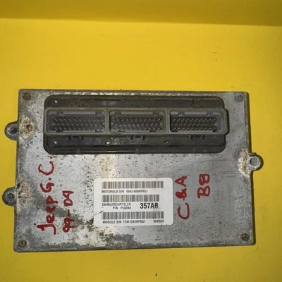 Jeep Grand Cherokee 1999-2004 4,0 V6 ECM módulo de control del motor ECU 56044357AB Foto 1 de 4