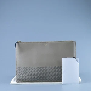 Celine 103713AB4 Indie Pink & Dot Pattern Zip-Up Clutch Bag - Picture 1 of 6