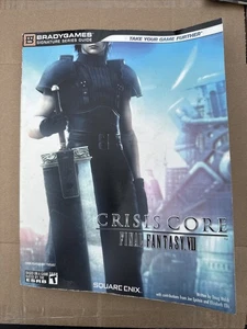 Crisis Core Final Fantasy VII Brady Games Strategy Guide w/ Zack poster - Picture 1 of 6