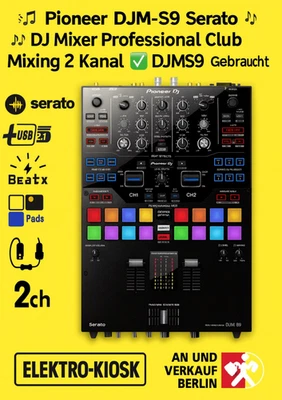 🎛️ Pioneer DJM-S9 Serato 🎶 DJ Mixer Professional Club Mixing 2 Kanal ✅ DJMS9 - Bild 1 von 4