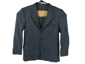 Chaqueta Blazer Ermenegildo Zegna Suave Para Hombres 54L Traje Abrigo Lana 7 Gotas 3 Botones - Imagen 1 de 8