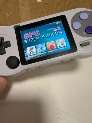 Console di gioco portatile retrò SF2000 con 6.000 giochi integrati - scheda SD gratuita - Immagine 1 di 4