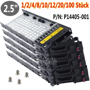 Cadre plateau disque dur 2.5'' SFF SAS SATA P14405-001 pour HPE MSA M2 1060 2060 2040 - Photo 1/23