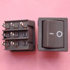 1 pièce interrupteur à bascule Taiwan JEC JS-606P 7 pieds 2 positions 7 broches 2 vitesses 21*24 mm - Photo 1/2