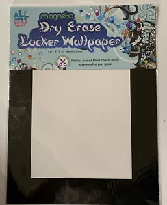 Hoja magnética de tablero de borrado en seco para refrigerador/oficina/casillero-9"" X 12"" papel tapiz - Imagen 1 de 7