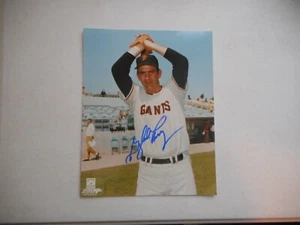 Gaylord Perry San Francisco HOF Autographed 8 X 10 Photo - Picture 1 of 3