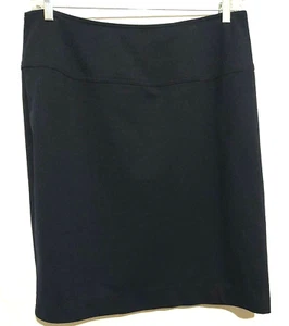 HALSTON Lifestyle woman black skirt EUC size 18 pre-owned classy career wear - Picture 1 of 7