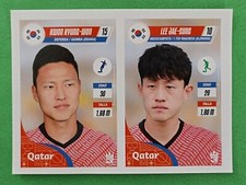 2022 3R Qatar World Cup FIFA  #373 KWON KYUNG-WON / LEE JAE-SUNG Sticker