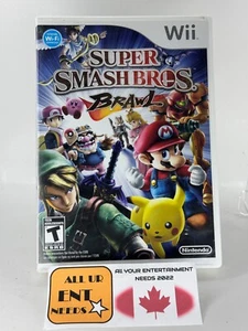 Super Smash Bros. Brawl (Nintendo Wii, 2008) VG Case and Manual Only *no game* - Foto 1 di 3