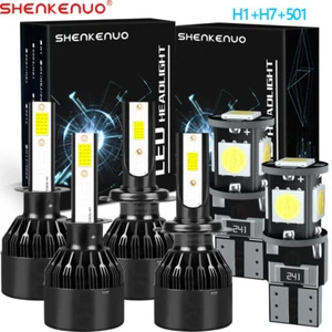 For Nissan Almera N16 2000-2002 6X 6000K Car LED Headlight side Light Bulb Set - Picture 1 of 12