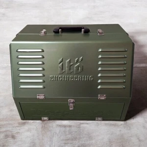 Megabass Asylum Tackle Box green rare USED JP - Picture 1 of 10