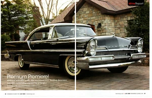 Lincoln Premiere 1957 368/300 hp ~ gran artículo de 8 páginas / anuncio - Imagen 1 de 1