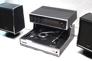 70er Jahre Panasonic SE-970 AM-FM Multiplex Stereo The Spartan Phonograph - Bild 1 von 20