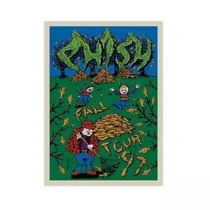 Phish Jim Pollock Fall '97 Clean Up Poster Limited Edition Signed /1400 IN HAND - Picture 1 of 1