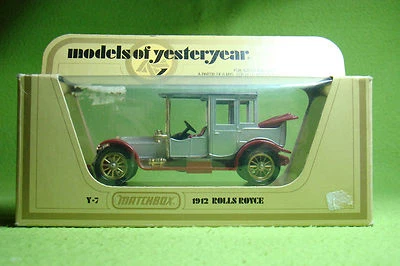 Modellauto - Matchbox - Models of Yesteryear Y-7 - 1912 Rolls Royce - OVP - Bild 1 von 4