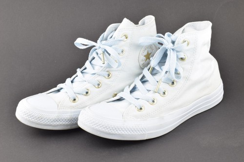Converse Chucks Allstar high azzurro oro EU 36 5 uomo US 4 poco