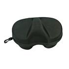 Sports Glasses Case Diving Glasses Case With Hook Large Hard Zipper Closure