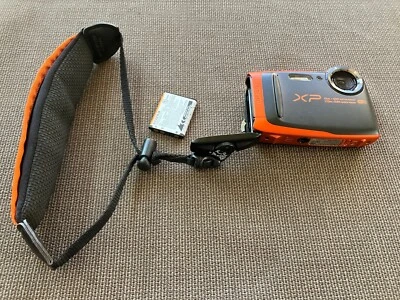 Cámara digital Fujifilm FinePix XP90 impermeable - naranja PROBADA muy bonita Foto 1 de 4